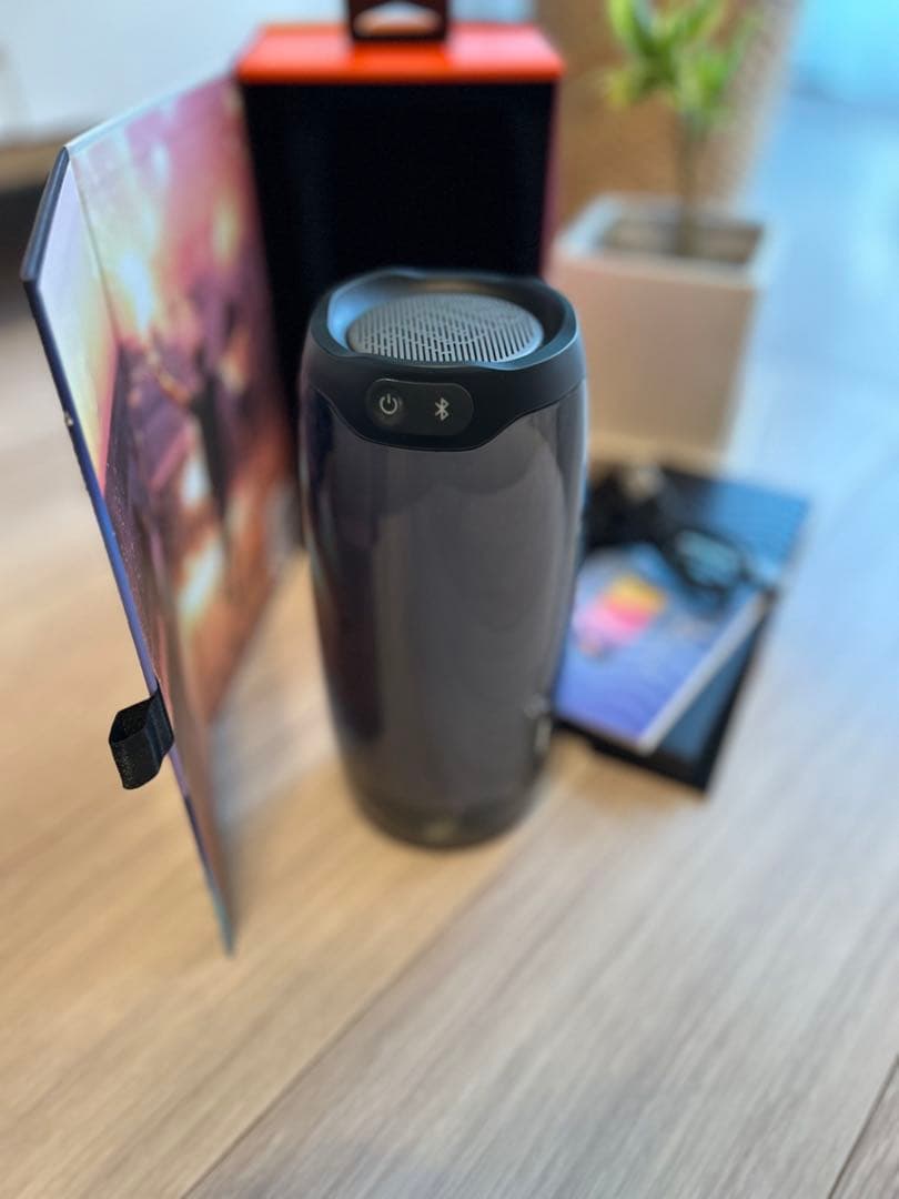 ✨美品JBL PULSE 4 ポータブルBluetoothスピーカー ブラック