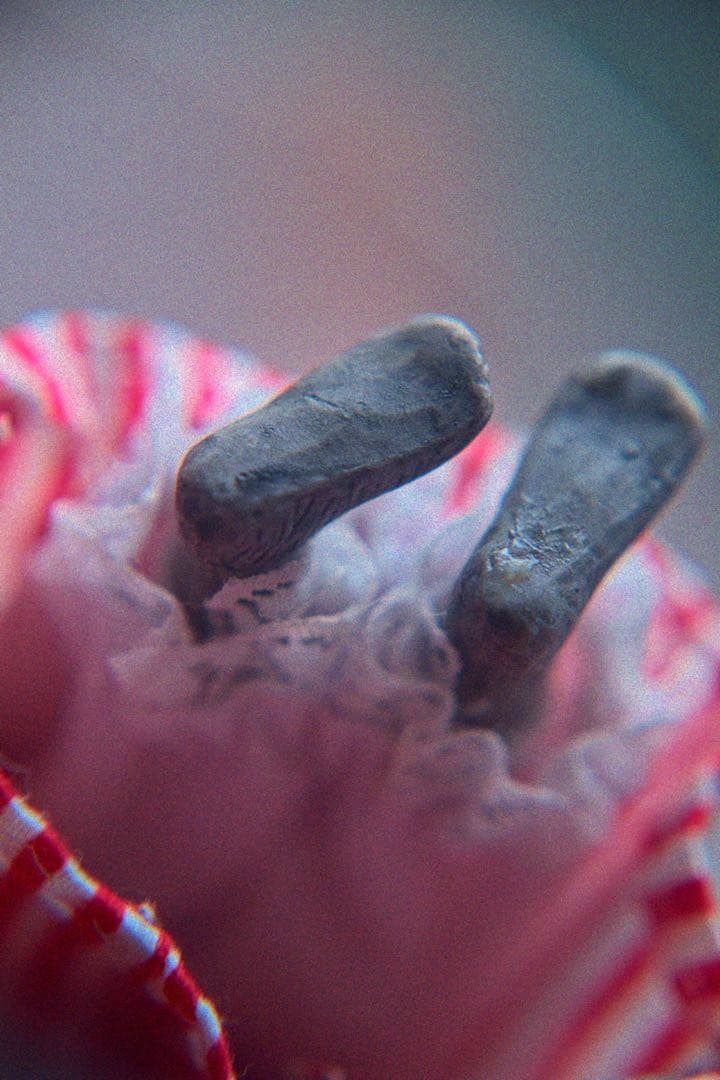 チャイナヘッドドール オーナメント クリスマス ヴィンテージ