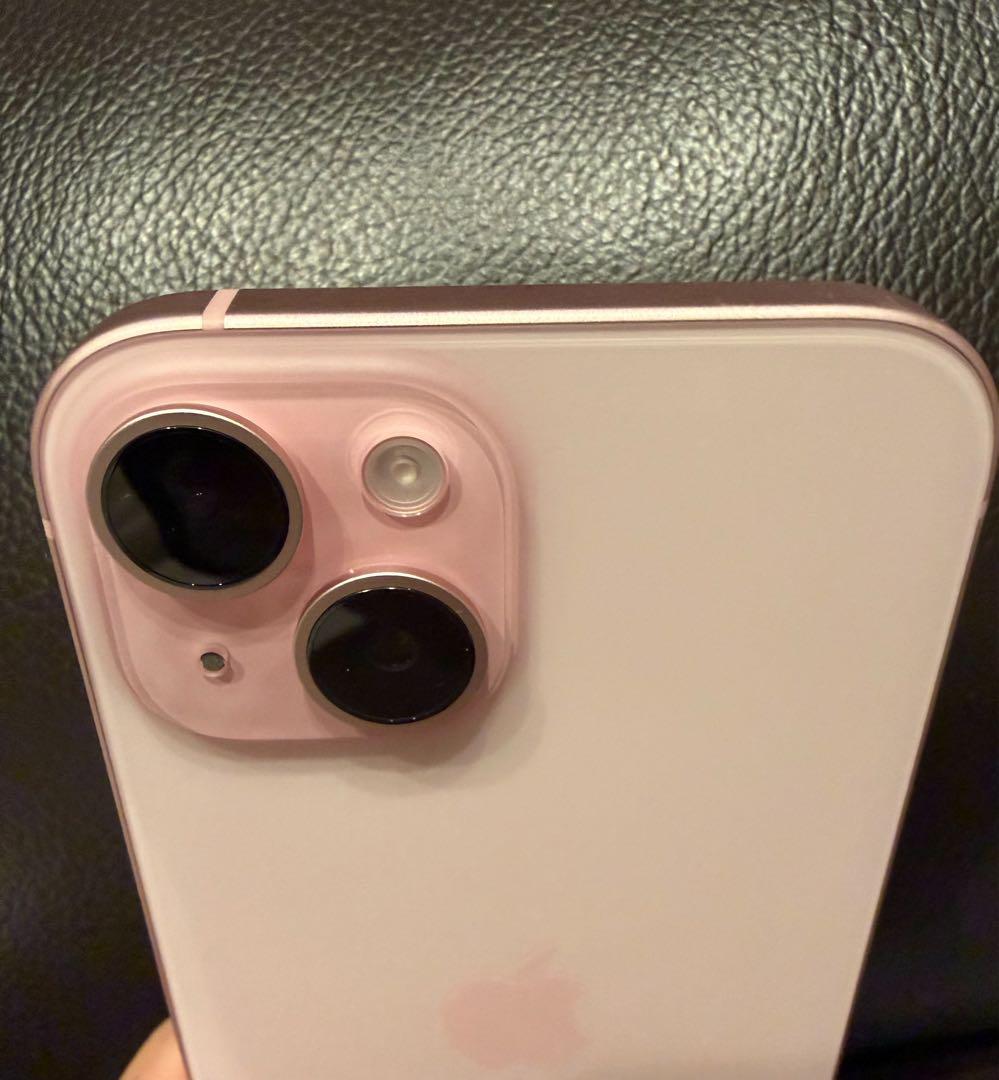 【美品】 iPhone15 ピンク 128GB 傷なし