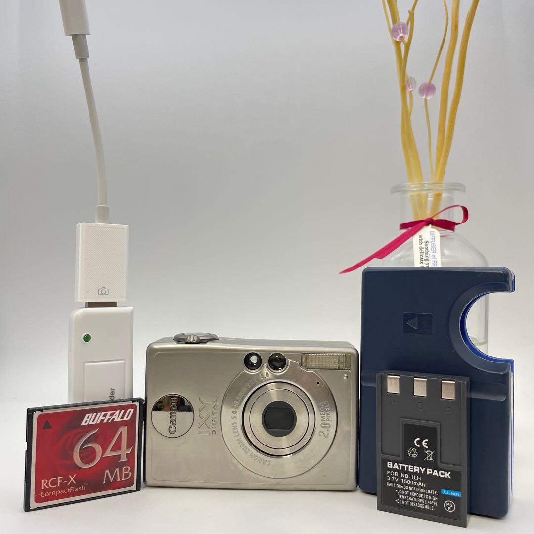 スマホ転送OK✨Canon IXY DIGITAL 200a✨動作確認済 銘品♪