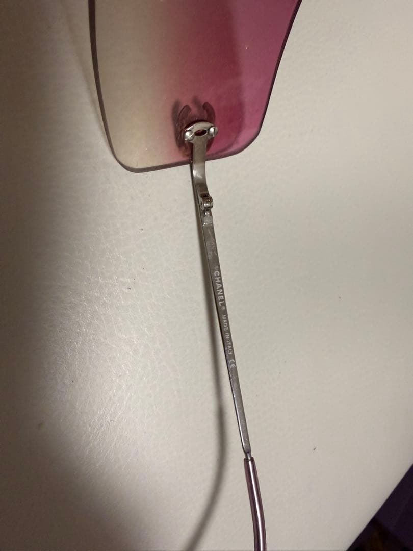 CHANEL シャネル　リムレス　スクエア　サングラス　ココマーク