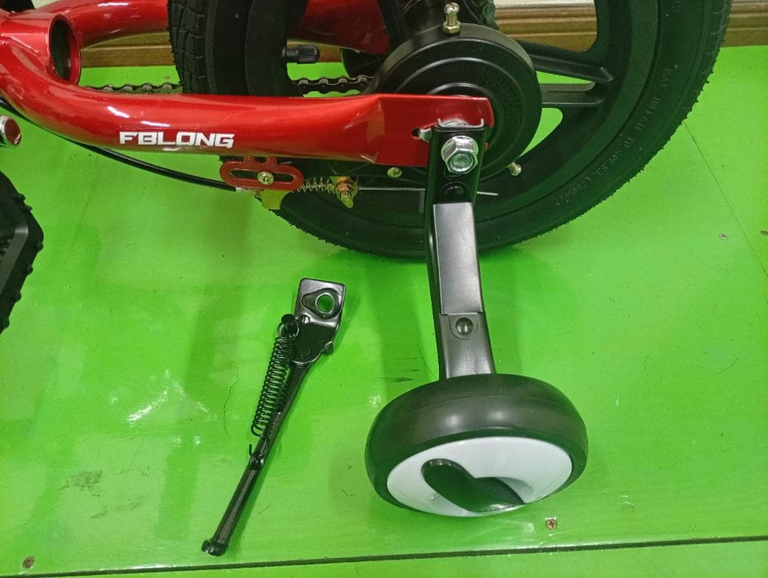 新品未使用 3in1 子供自転車 キックバイク12インチ Red色