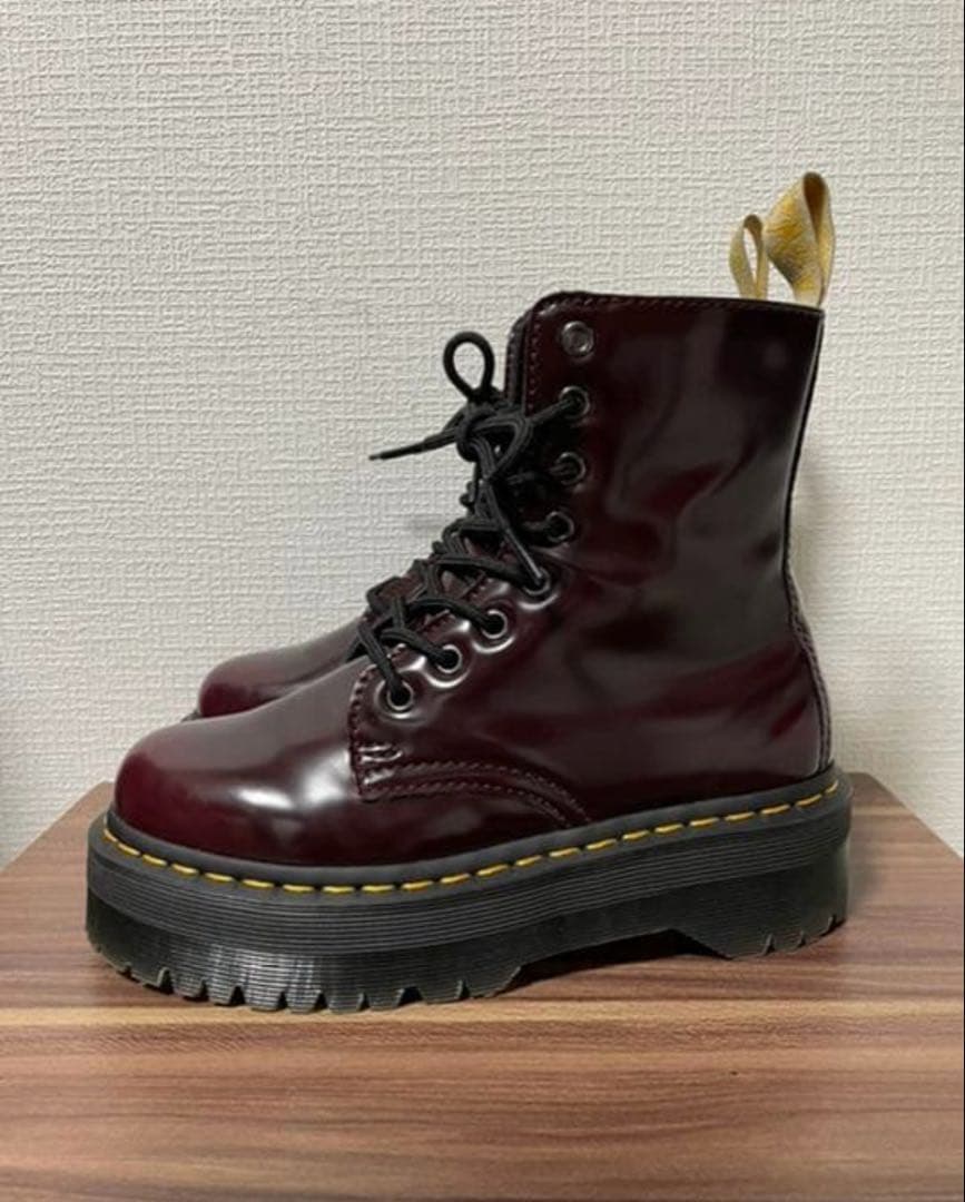 Dr.Martens JADON 厚底 8ホール サイドジップ