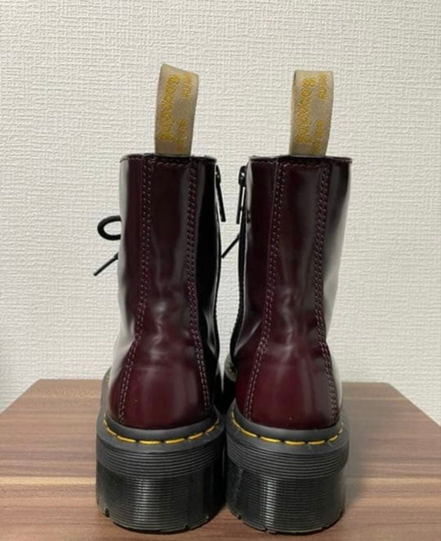 Dr.Martens JADON 厚底 8ホール サイドジップ