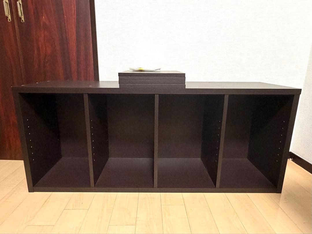 ニトリ グレン 本棚 書棚 4列 上置き