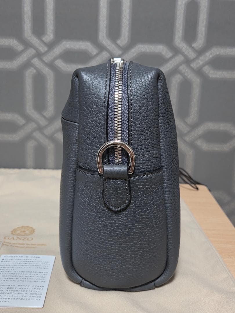 GANZO ガンゾ N POLO(エヌポロ) ショルダーバッグ グレー