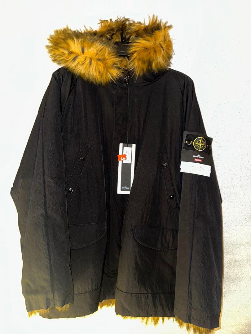 Supreme Stone  N-3B ジャケット 黒 L