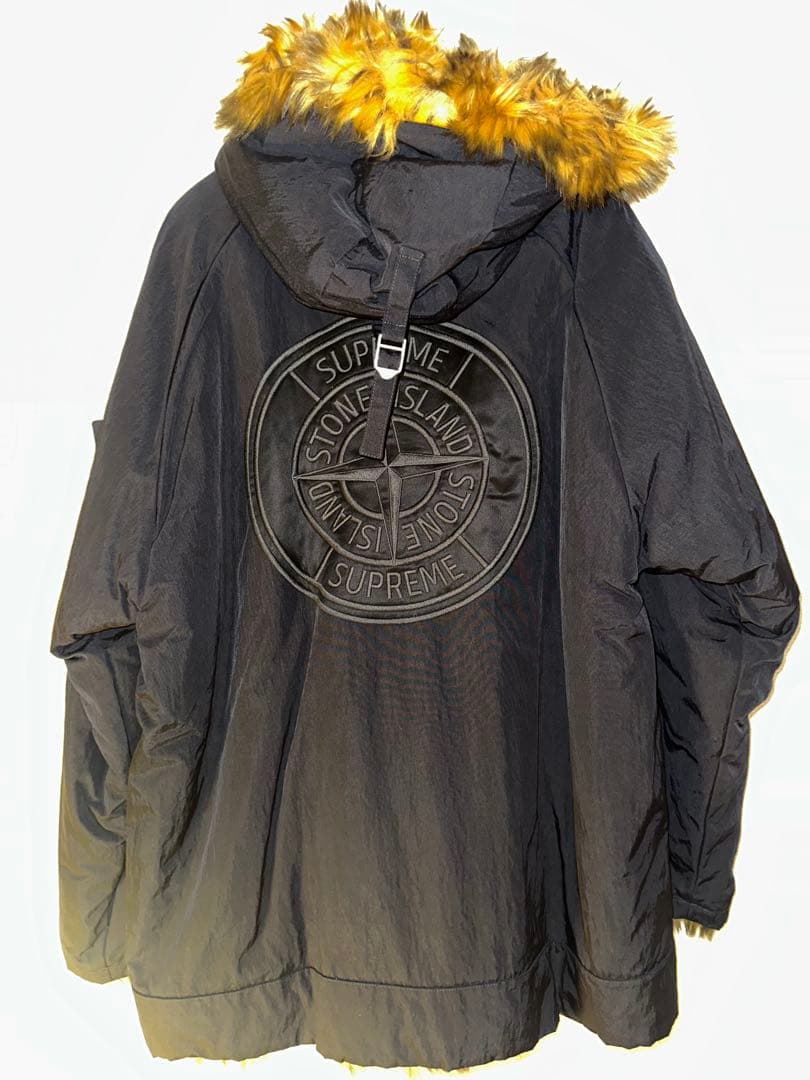 Supreme Stone  N-3B ジャケット 黒 L