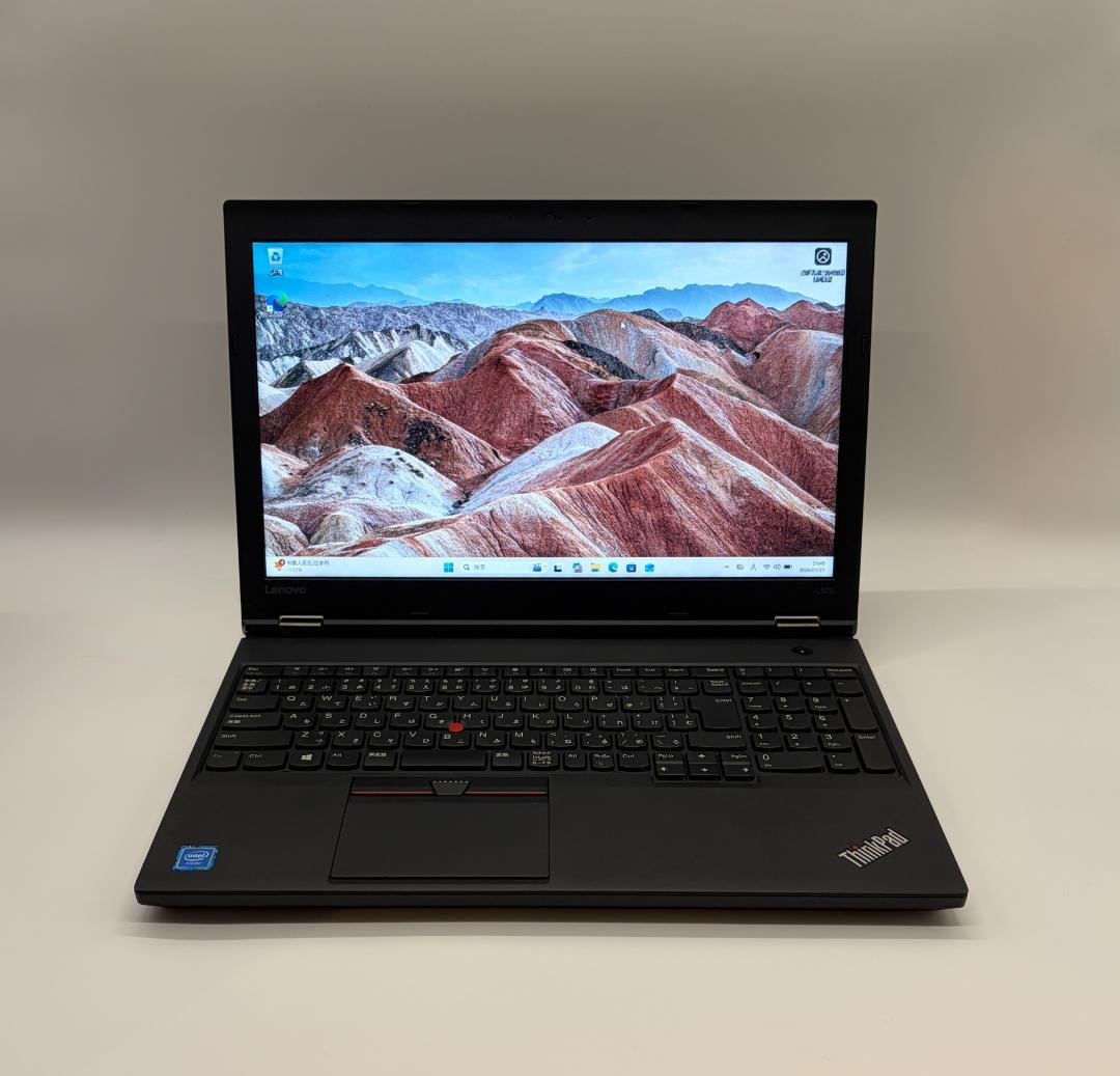 Windowsノート本体 Lenovo Thinkpad L570 16GB/240GB SSD, DVD