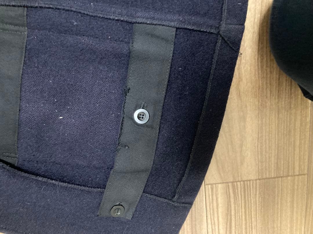 Come des garçon×Gloverall ダブルネームダッフルコート