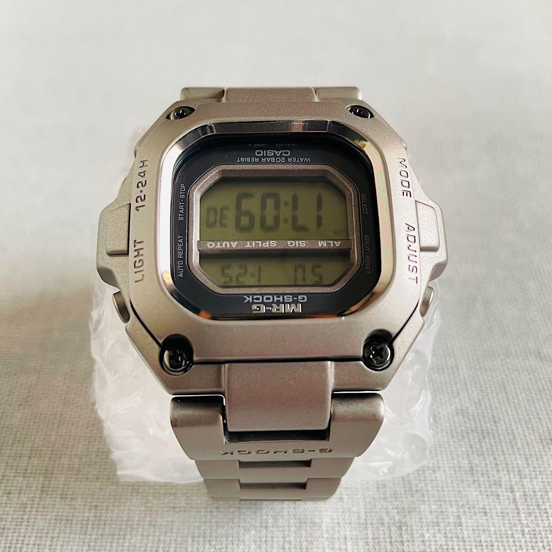 【新品電池／美品】カシオ G-SHOCK MRG-110TBN-2 ブルーノート