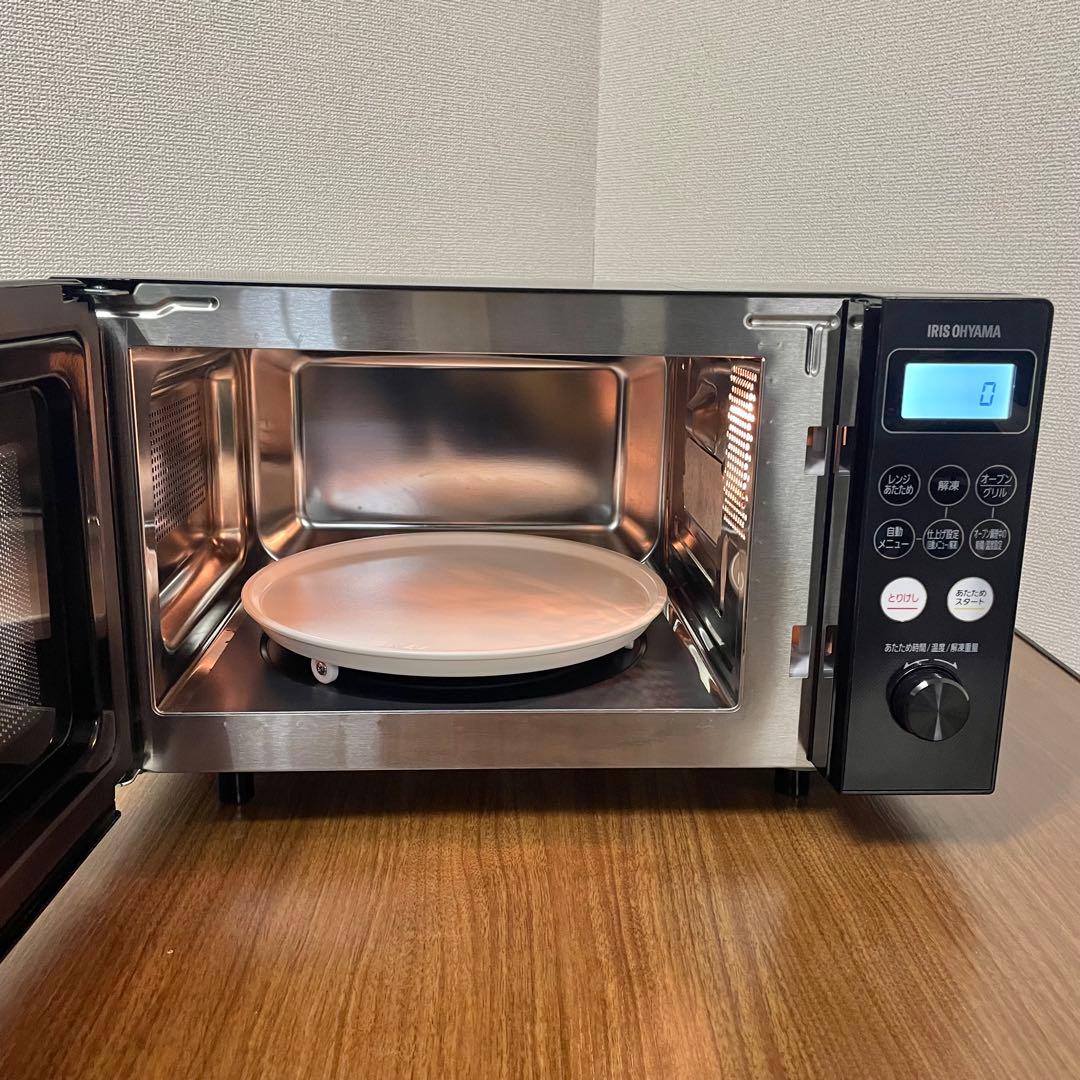 アイリスオーヤマ AMO-T1502-B オーブンレンジ2023年製
