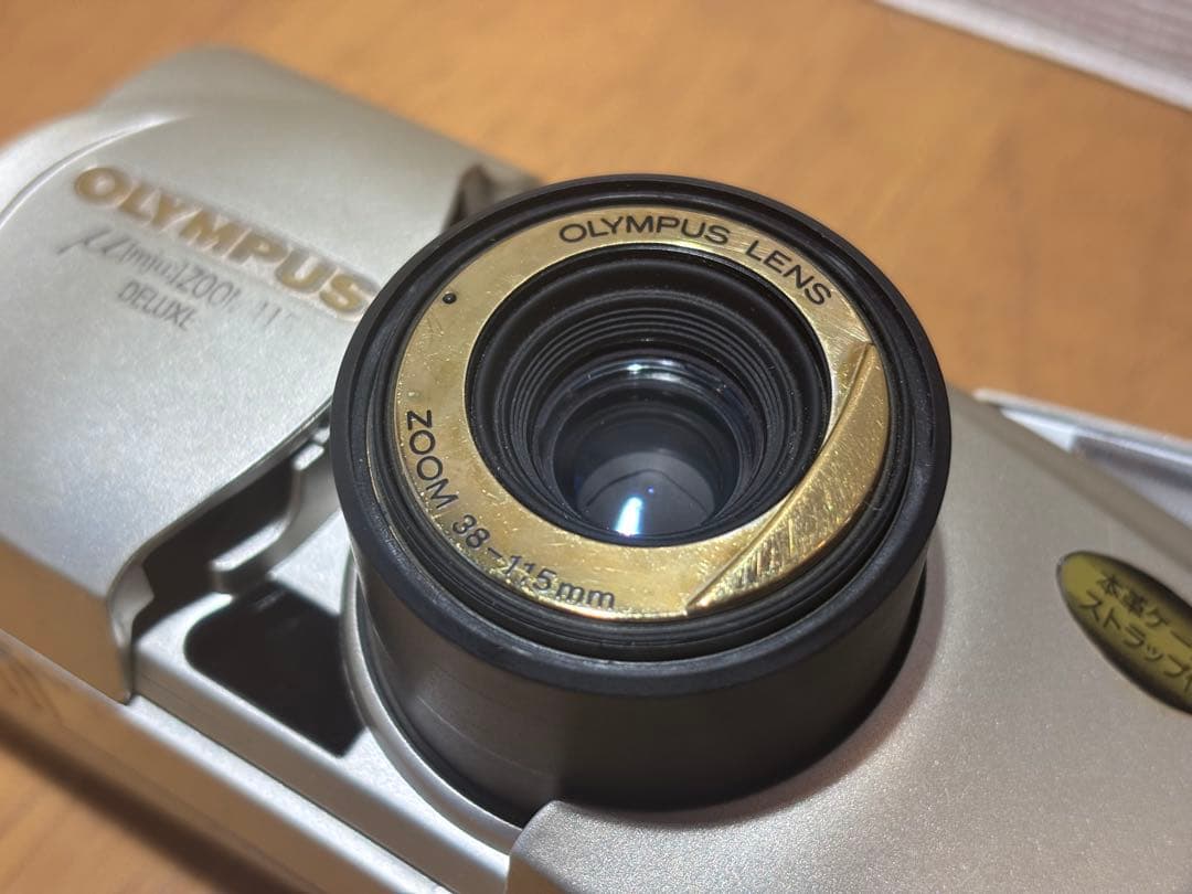 フィルムカメラ olympus mju zoom 115 deluxe