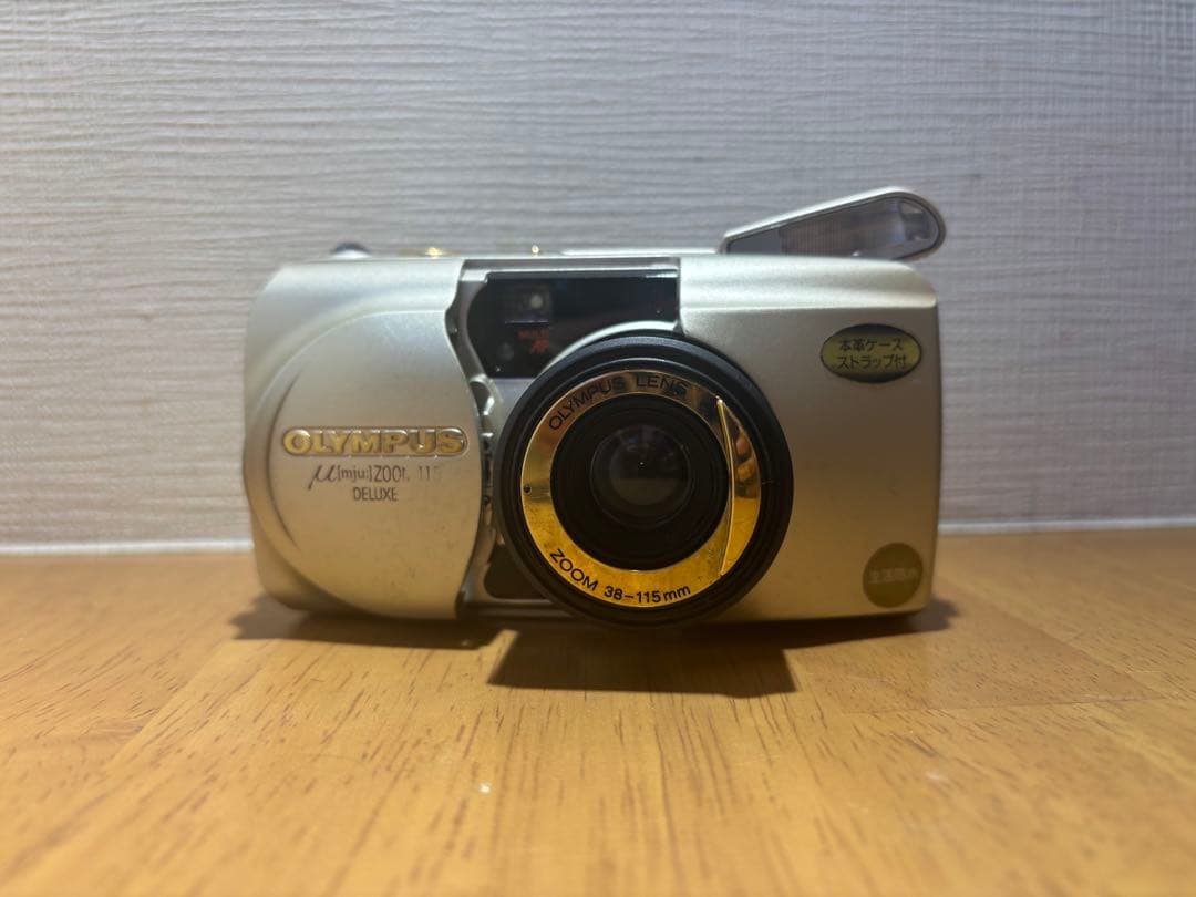 フィルムカメラ olympus mju zoom 115 deluxe