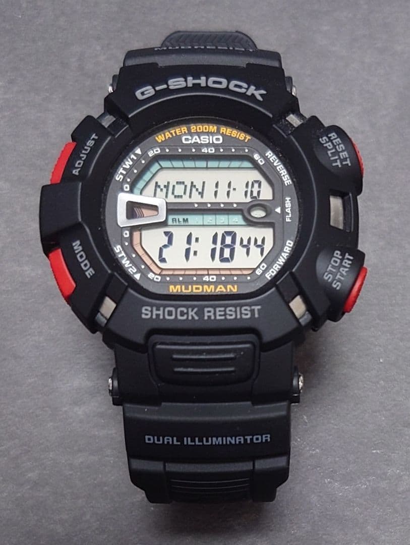 溺*魚様 未使用 G-SHOCK MUDMAN G-9000-1VDR & 3V