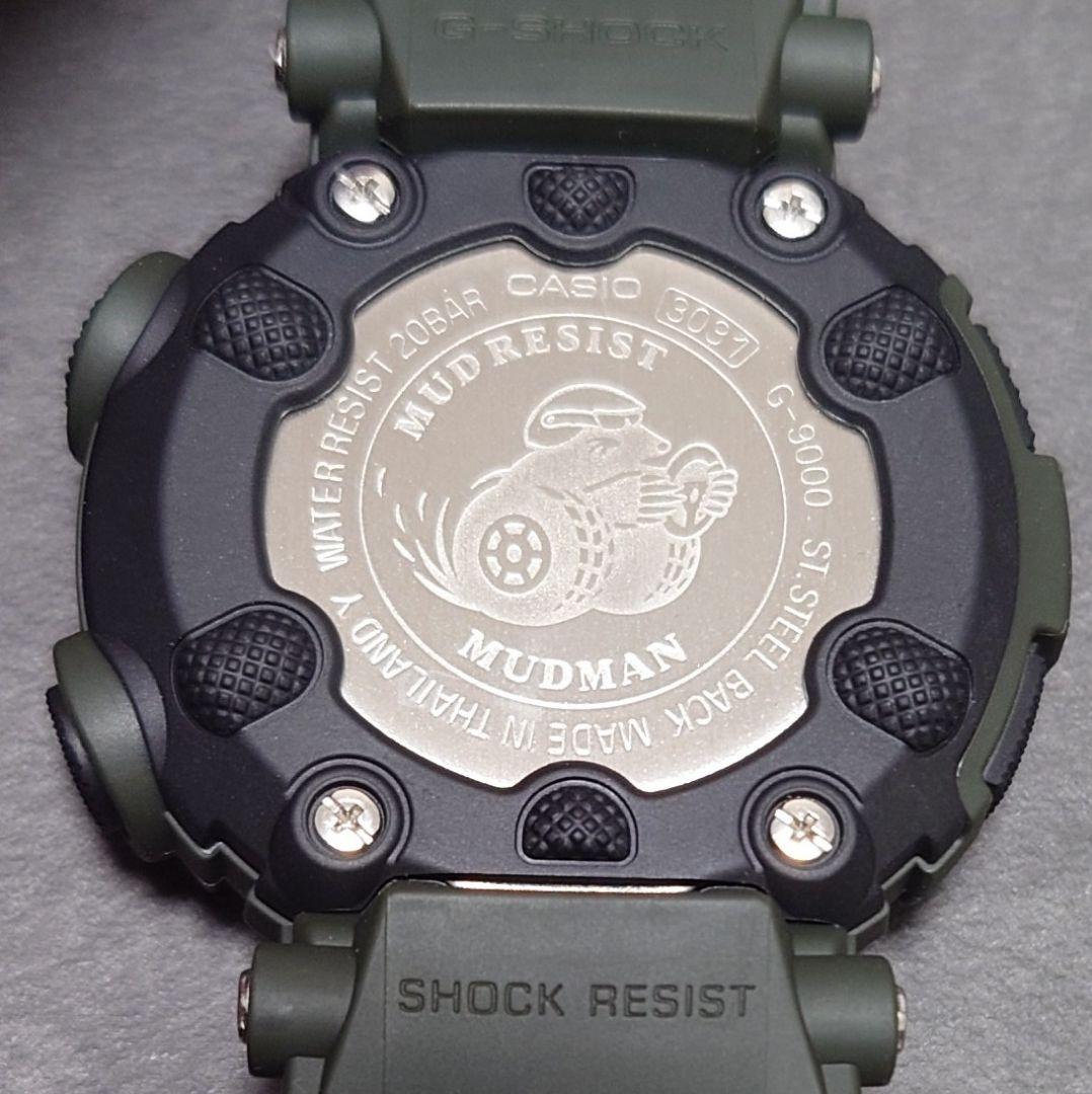 溺*魚様 未使用 G-SHOCK MUDMAN G-9000-1VDR & 3V