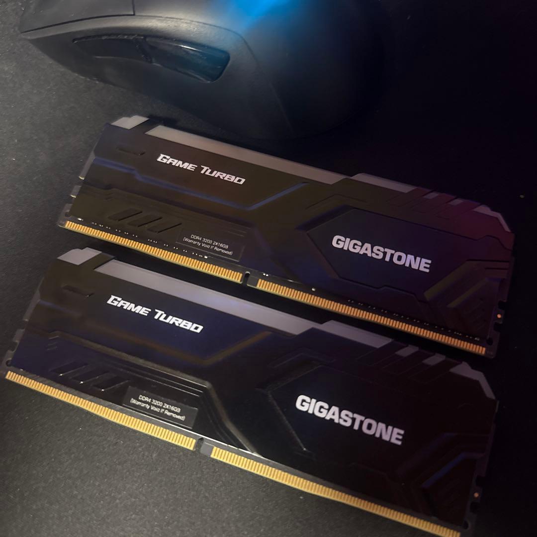 GIGASTONE Game Turbo メモリ発光型 DDR4