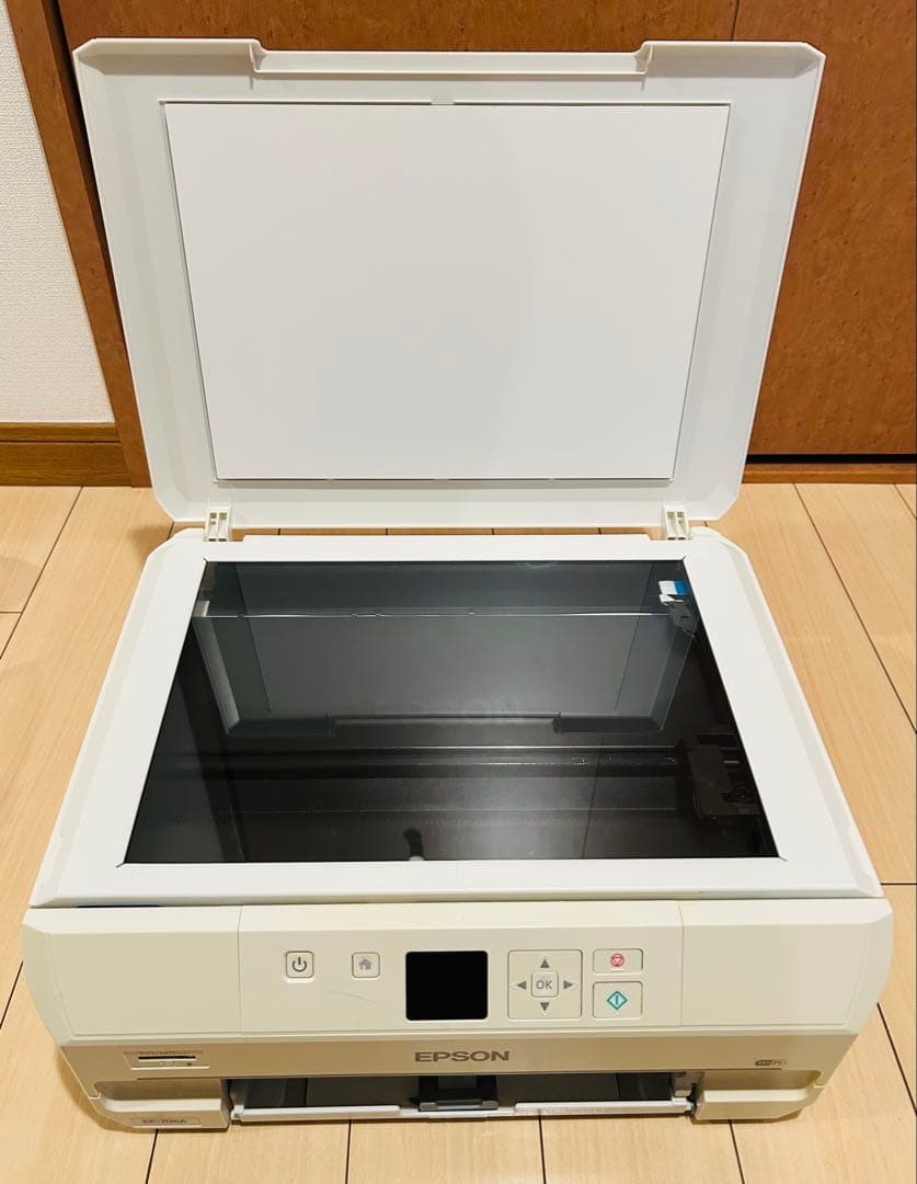 EPSON EP-706A プリンター ジャンク品 互換インクカートリッジ付き