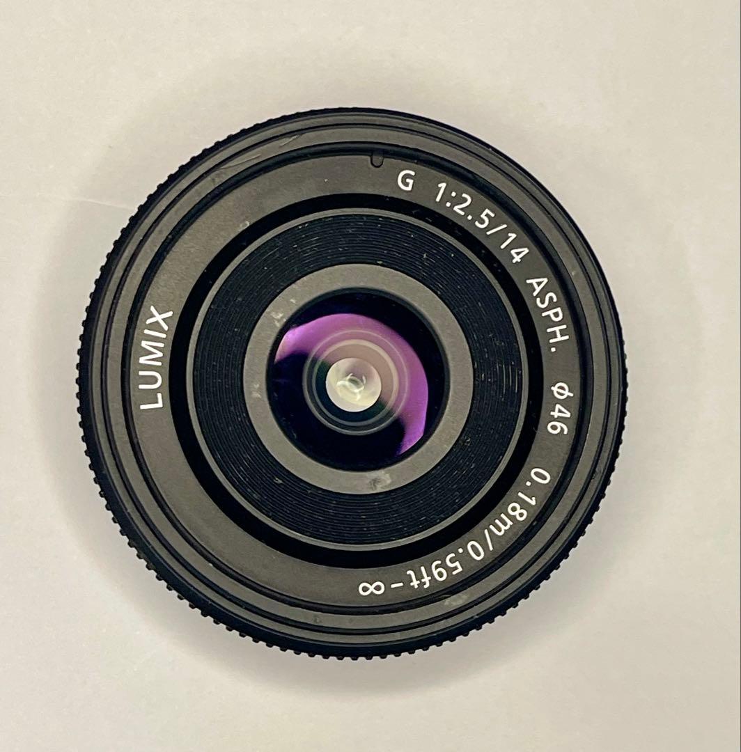 【美品/光学クリア】LUMIX G 14mm F2.5 ASPH. パンケーキ