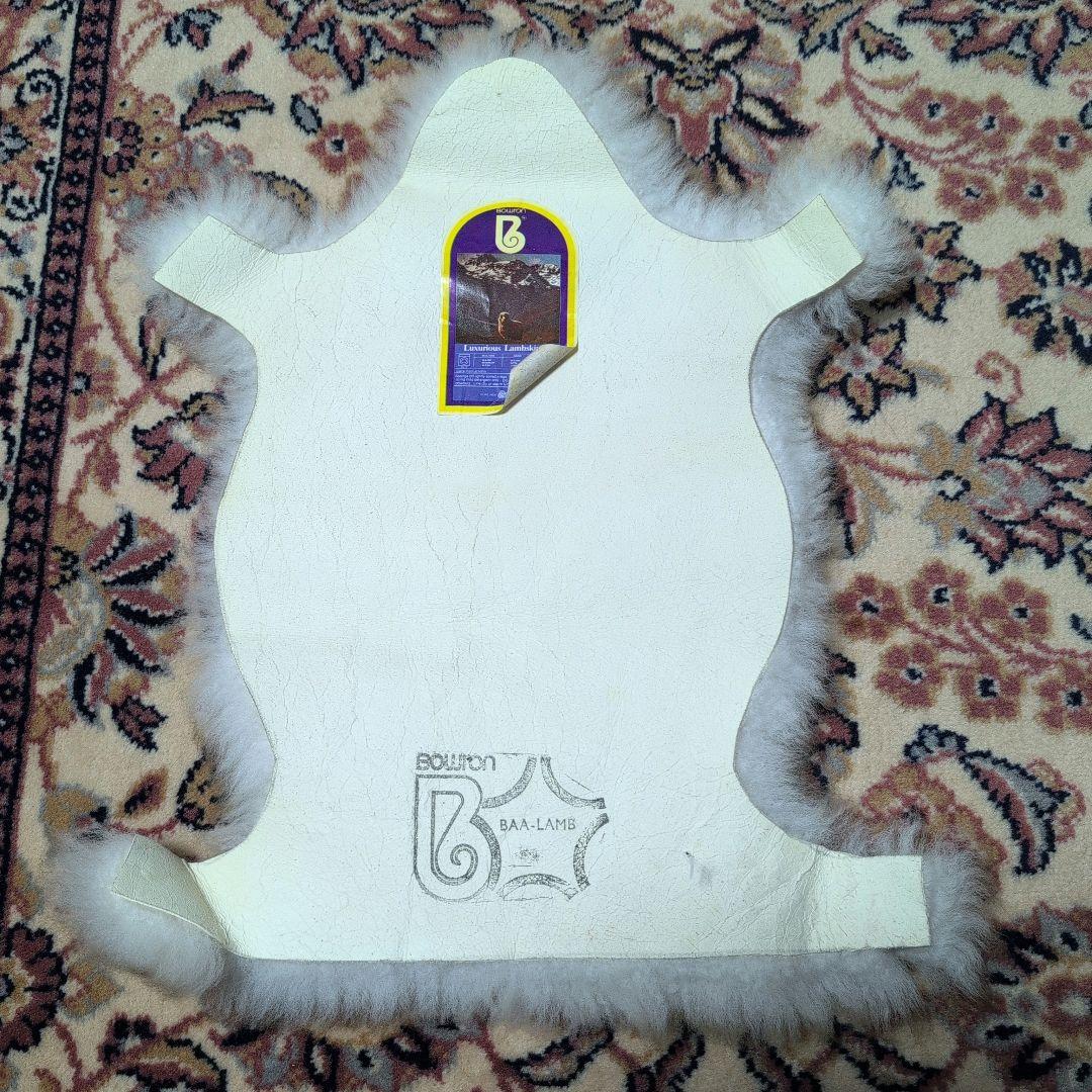 BOWRON　ボーロン　ムートンラグ　2枚セット　ミニサイズ