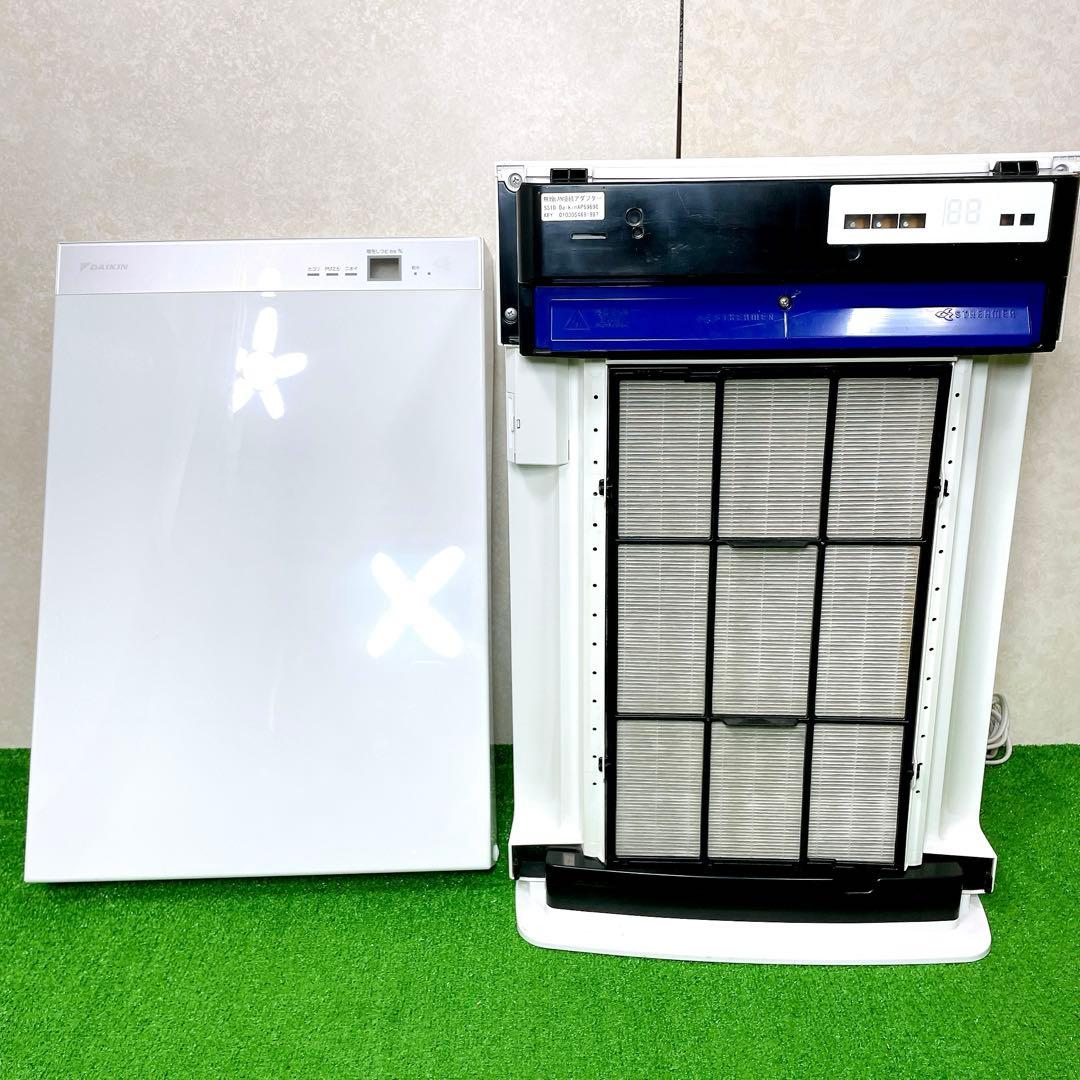 美品！2018年製 ダイキン 加湿空気清浄機 MCK70UKS-W