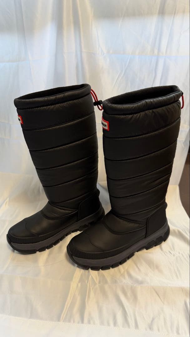 HUNTER 防水 ロングブーツ 新品同様サイズUS6 ハンター