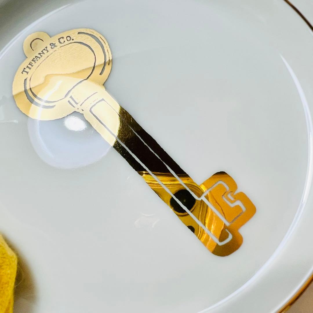 ティファニー　インテリアトレー/小皿　オーバルキー