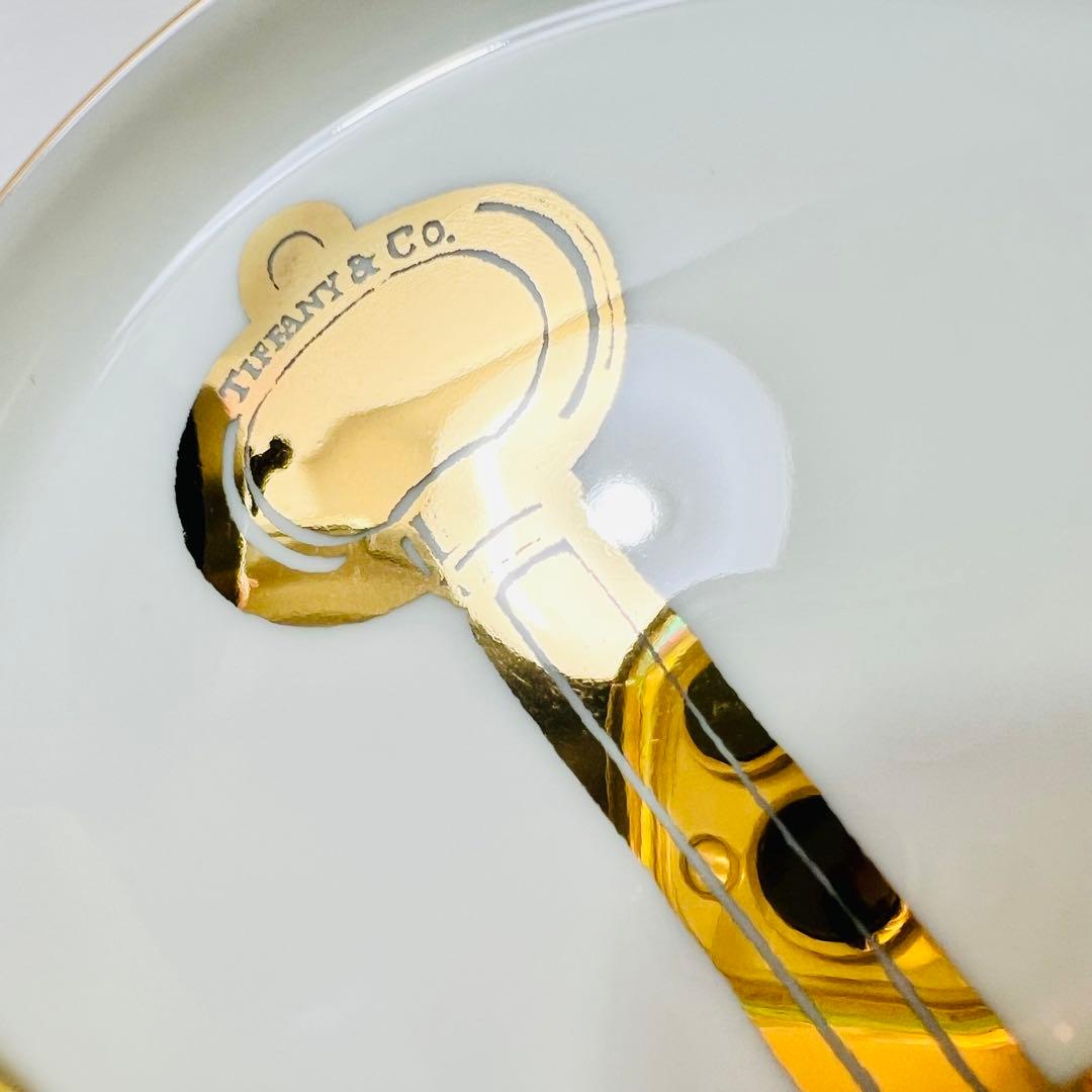 ティファニー　インテリアトレー/小皿　オーバルキー