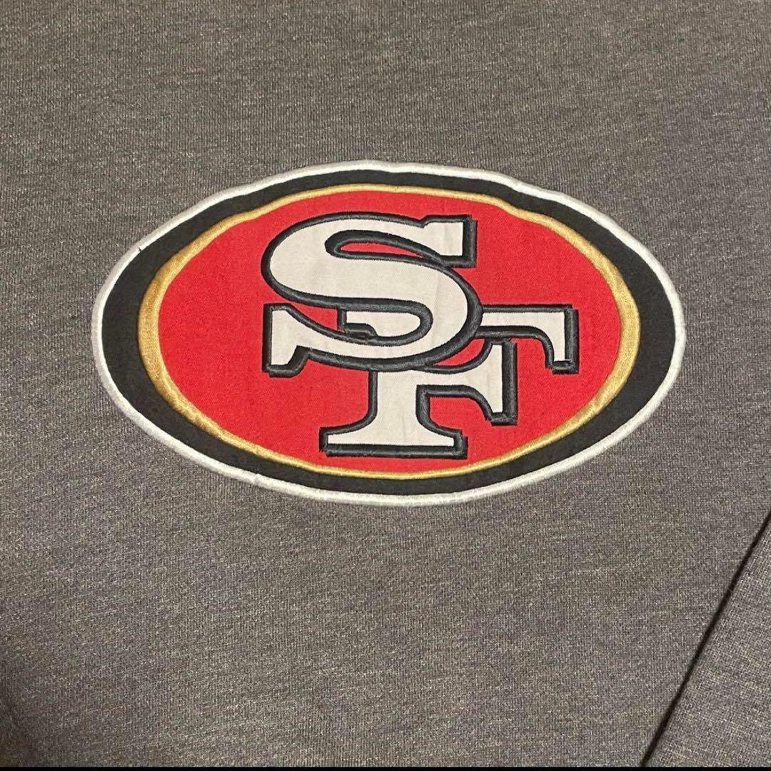 NFL SF49ERS 刺繍ロゴ　スウェット