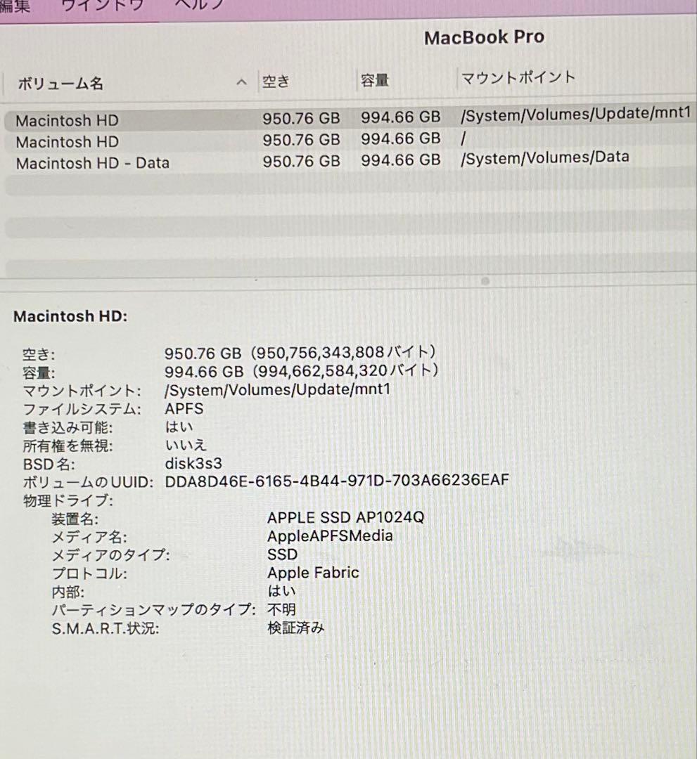 Apple macbook pro 13インチ 2020