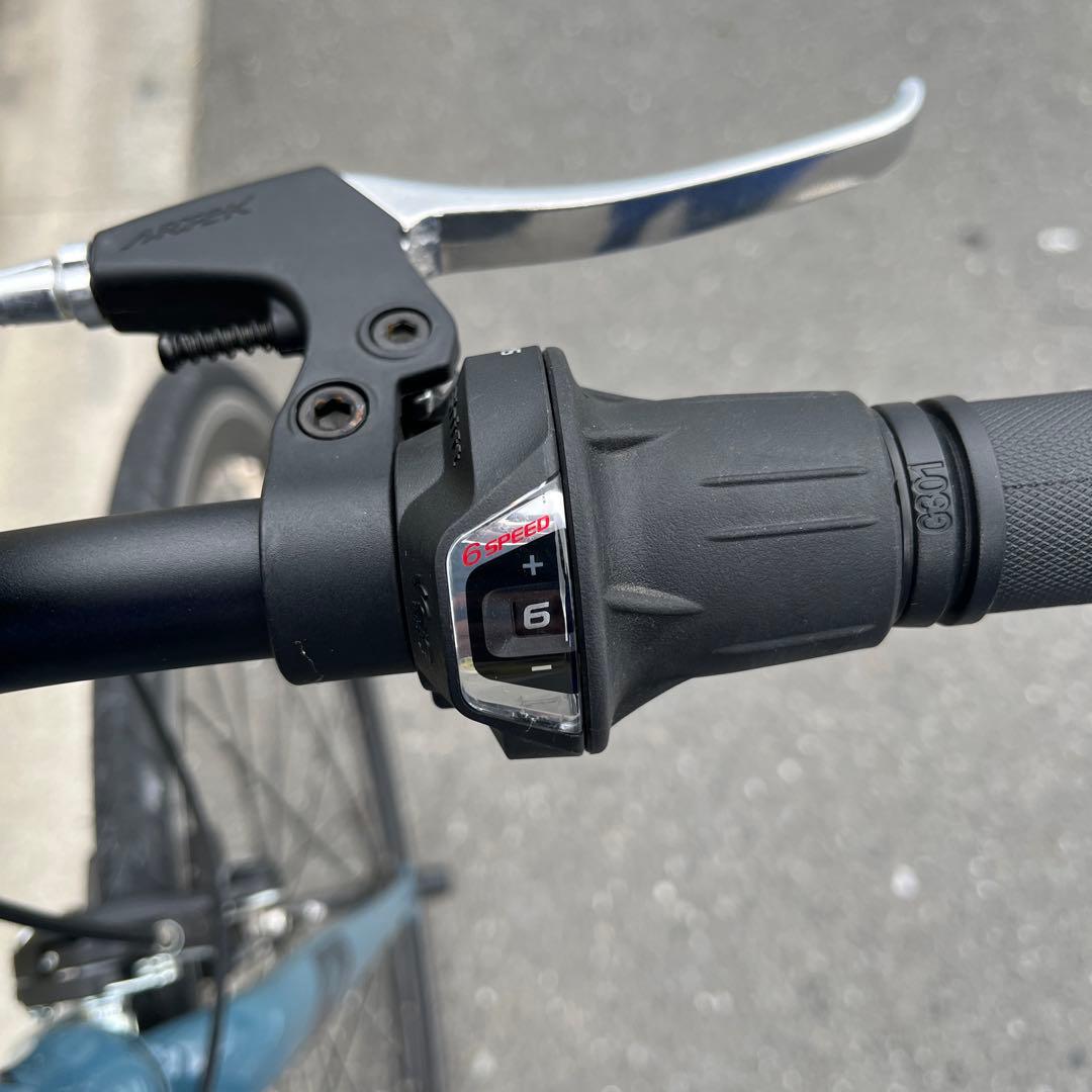 カグラ(KAGRA) クロスバイク ダークブルー　引き取りの方限定