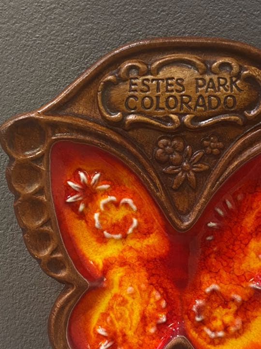 ビンテージ アンティーク 60s USAト小物 蝶 バタフライ