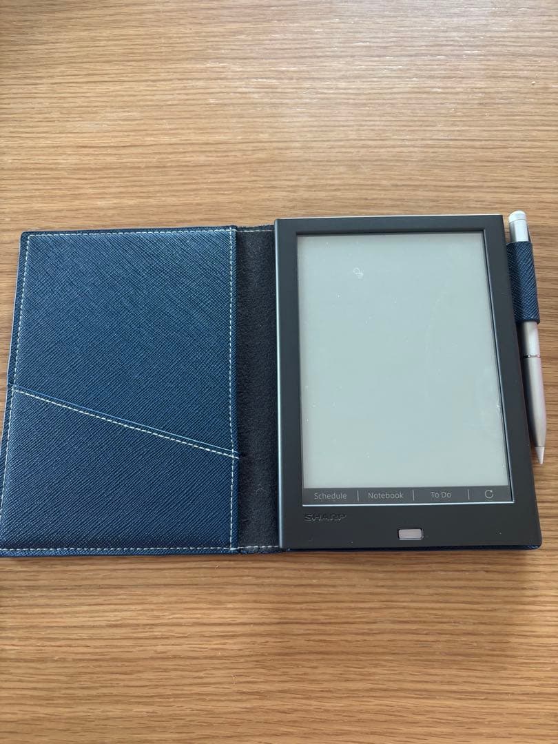 SHARP 電子ノート ネイビー