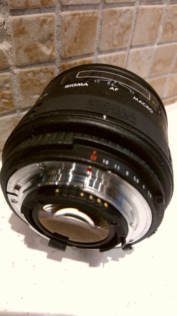 値下げ、シグマ、Af,90ミリ、f2.8、ニコン用、接写可能