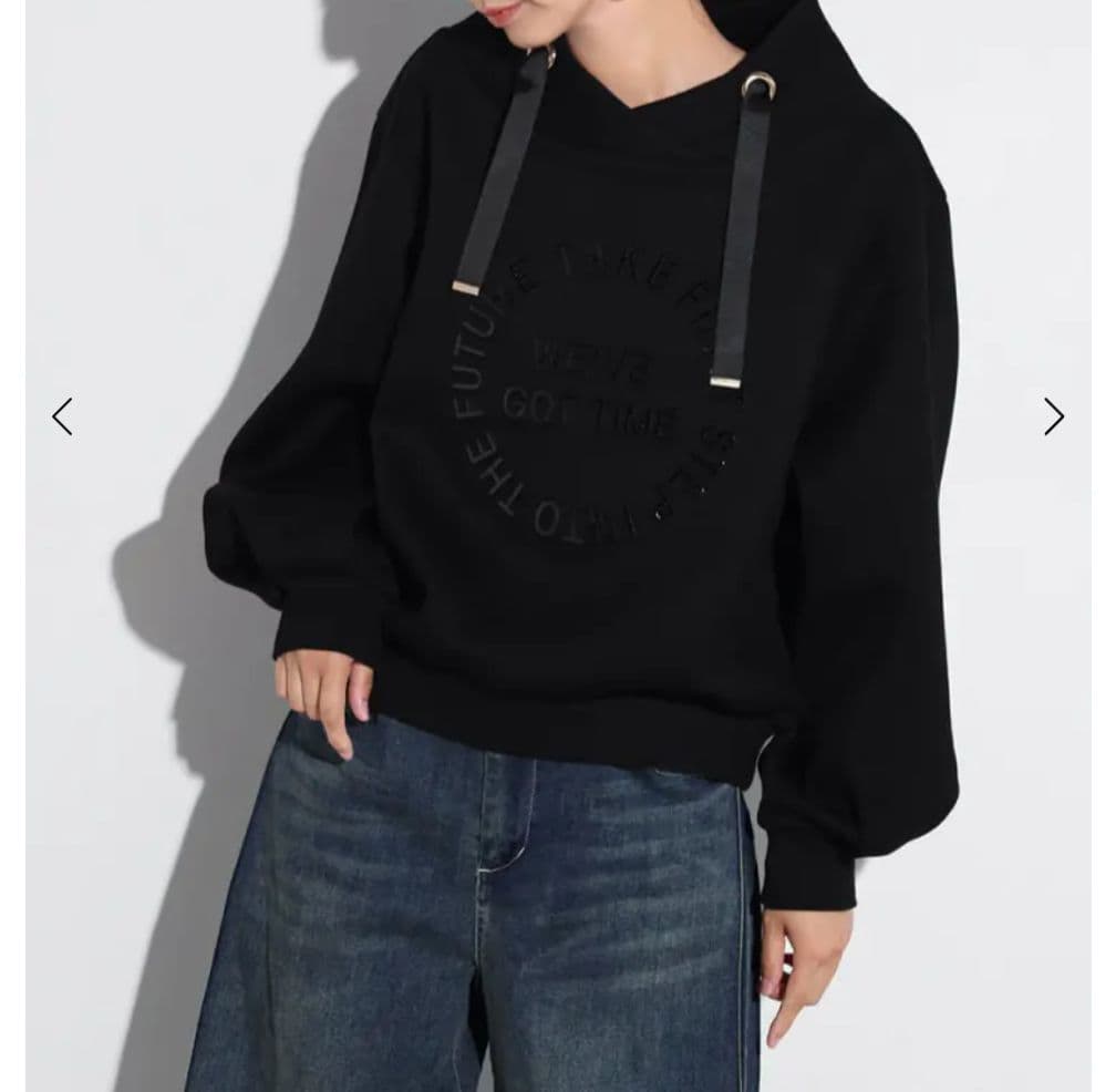 スコットクラブ　ダンボールエンボスロゴプルオーバー