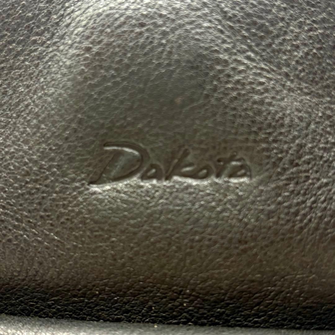 極美品　Dakota シャーロット ショルダーバッグ レザー 斜め掛け　黒