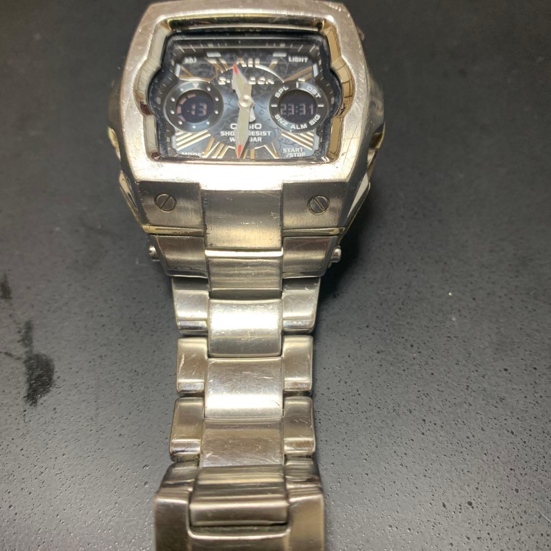 G-SHOCK/シルバー/スクエア/G-011/ビンテージ/激レア/中古品