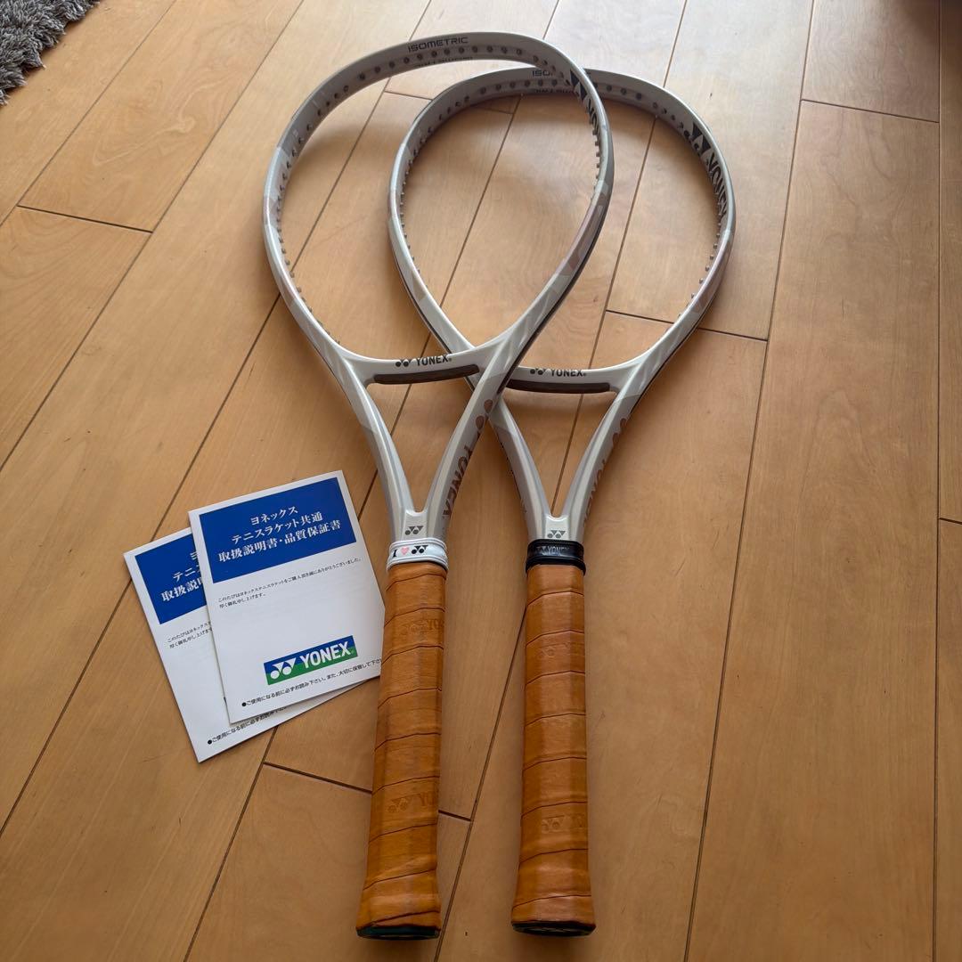 YONEX VCORE 100L サンドベージュ(280g) G1 ２本セット