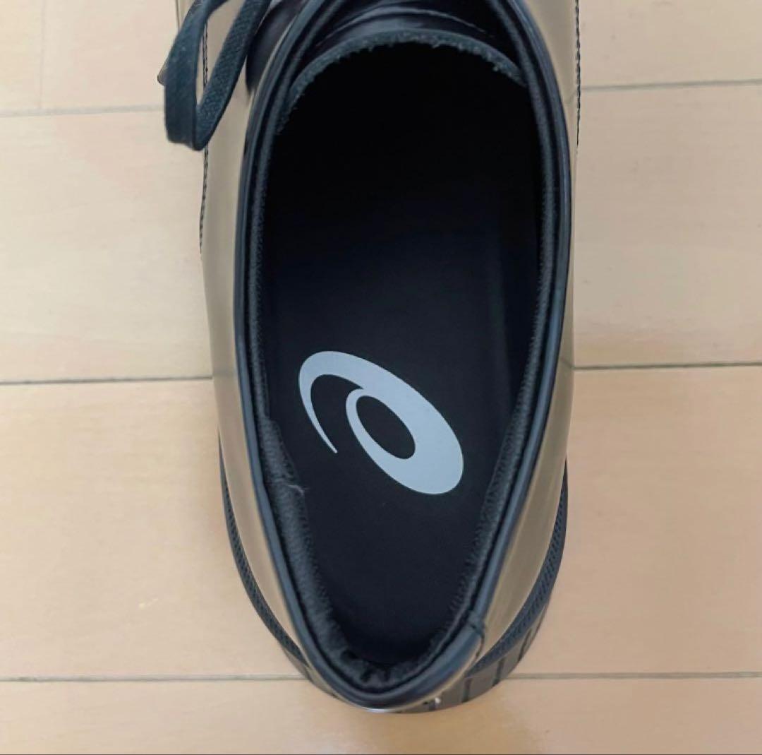 【数回使用程度】アシックス ランウォーク リード 180 ブラック 厚底