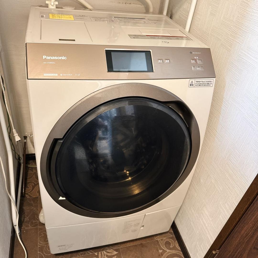 Panasonic NA-VX900AL-N 2020年製 左開 洗濯乾燥機
