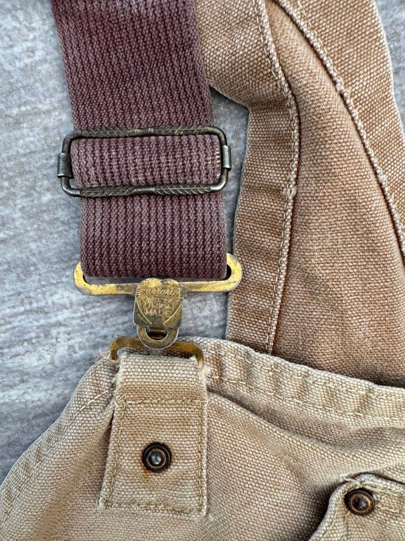 40s 50s carharrt オーバーオール　カーハート　ハートタグ