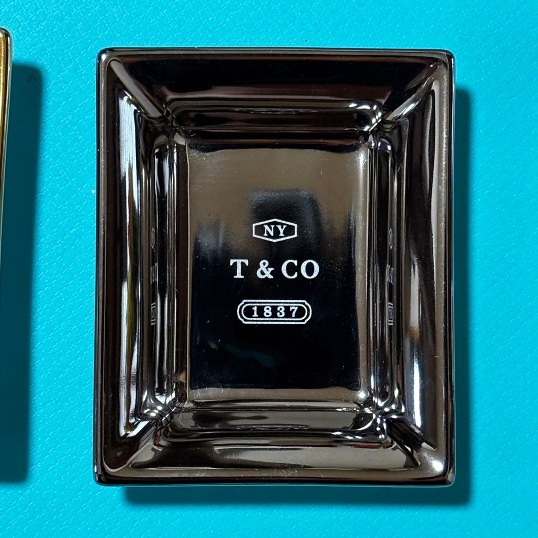展示品TIFFANY&Co.ティファニー灰皿ヴィド ポシェ セット4個セット陶器