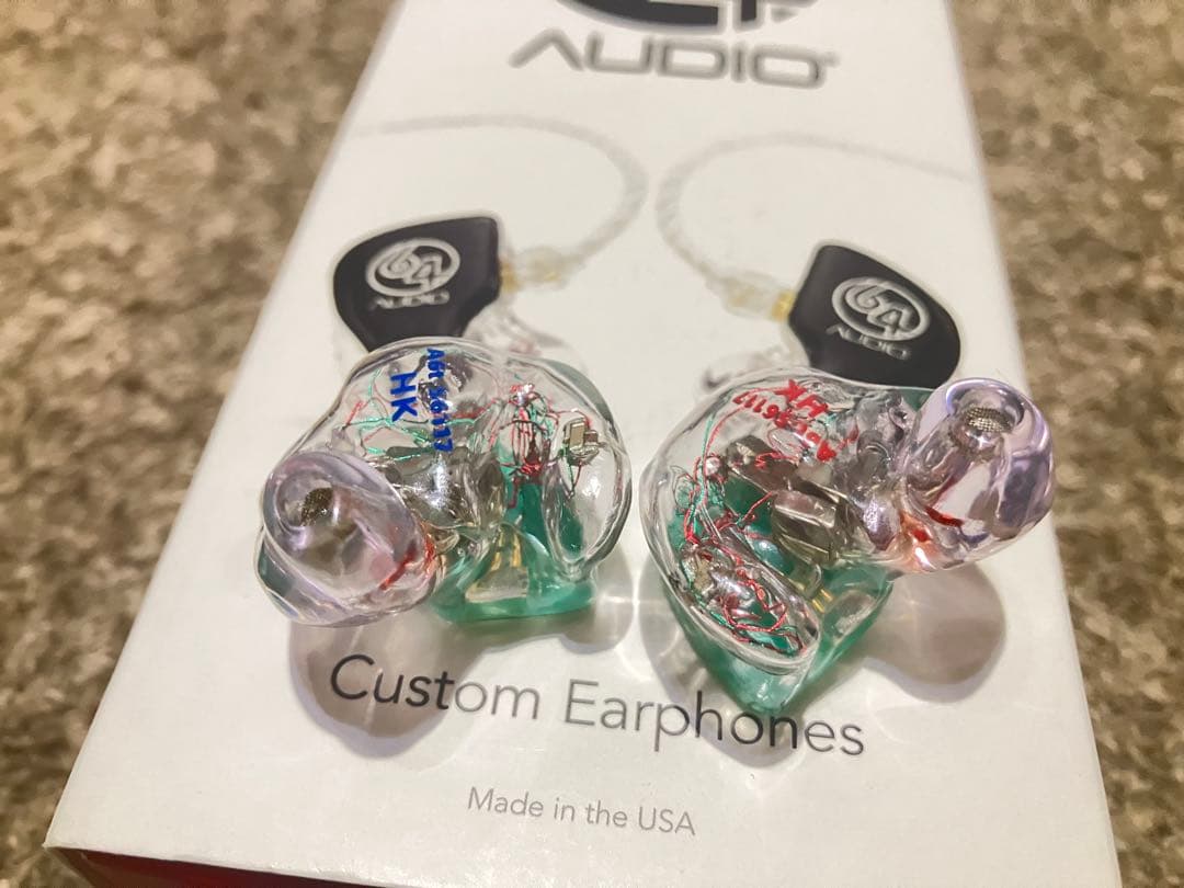 64audio u6t カスタムiem