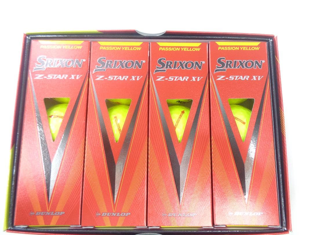 ☆新品☆スリクソンZ-STAR XV パッションイエロー 3ダース 36球