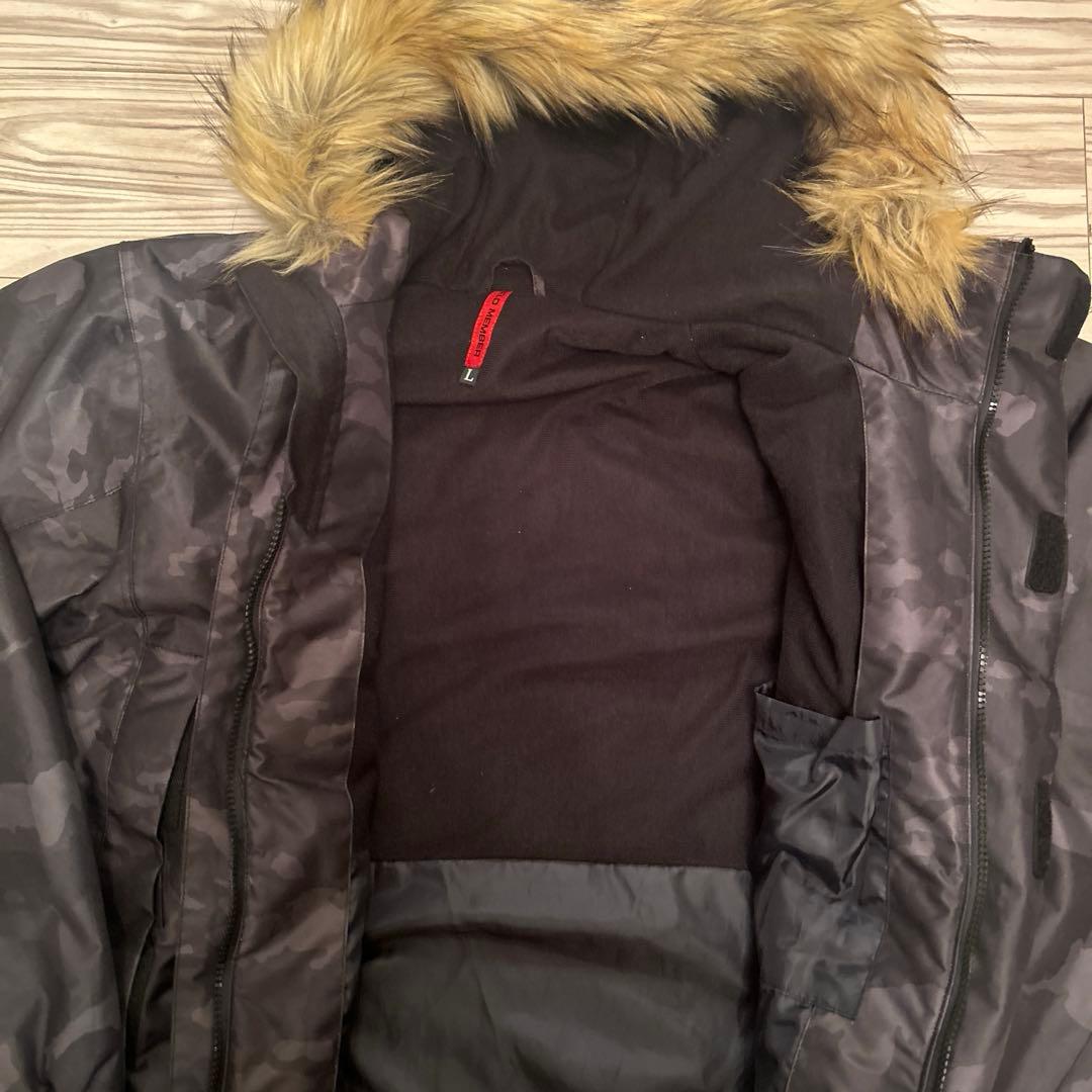 FIELD MEMBER 透湿防水 防寒ジャケット カモグレー Lサイズ