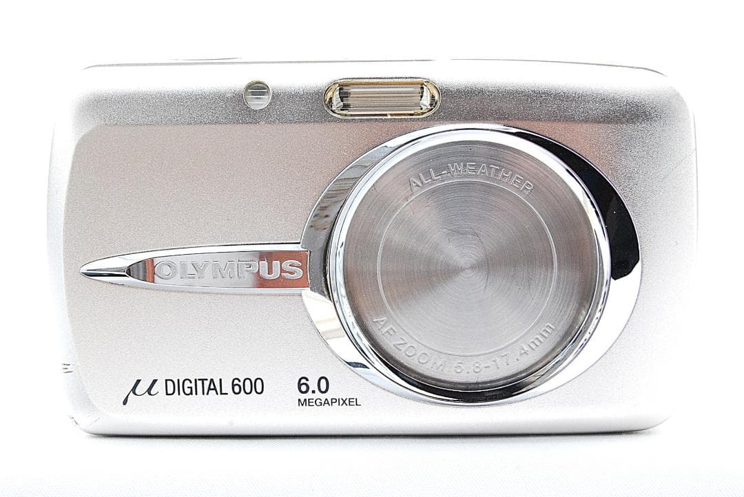 【極上美品】OLYMPUS μミュー600 動作確認済バッテリー新品 30004