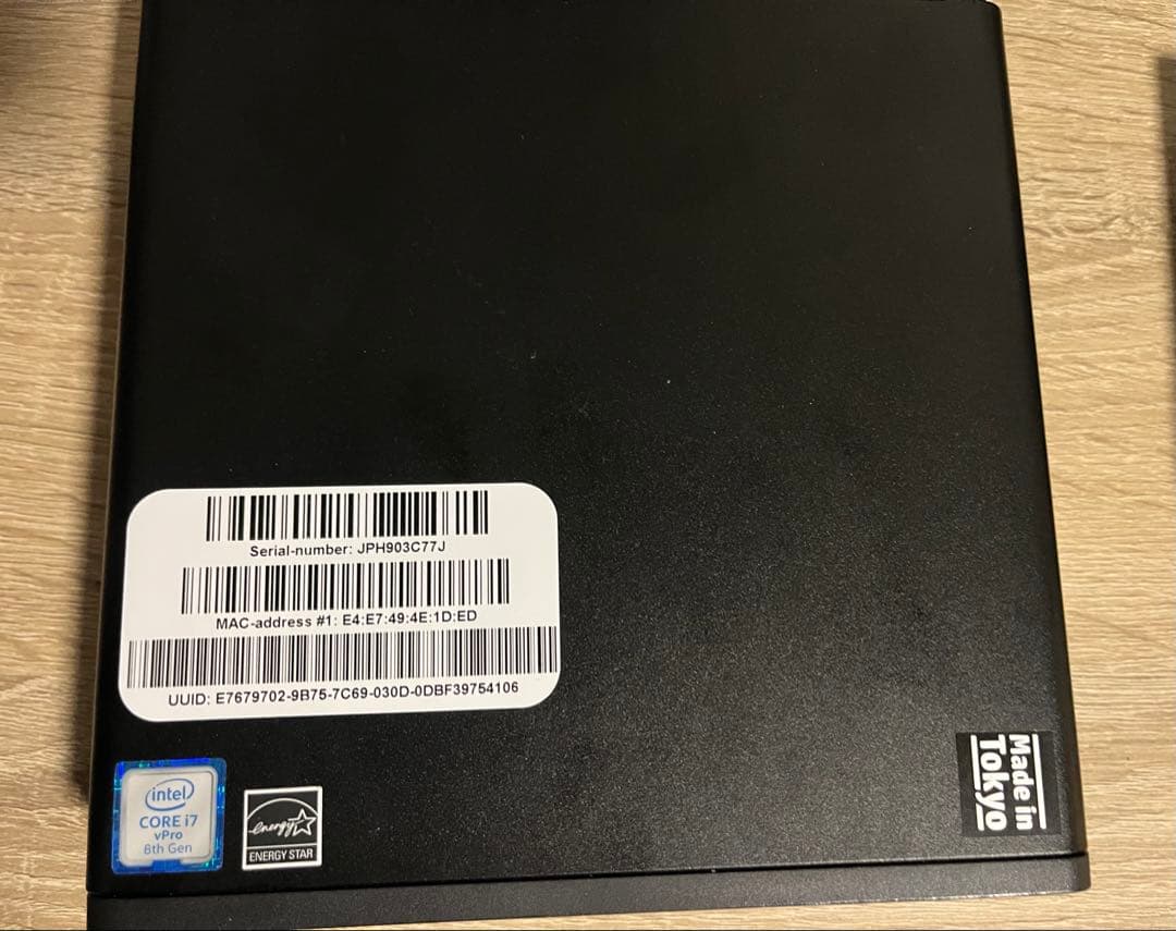 Windowsデスクトップ HP Core i7 EliteDesk800G4 8GB Win11