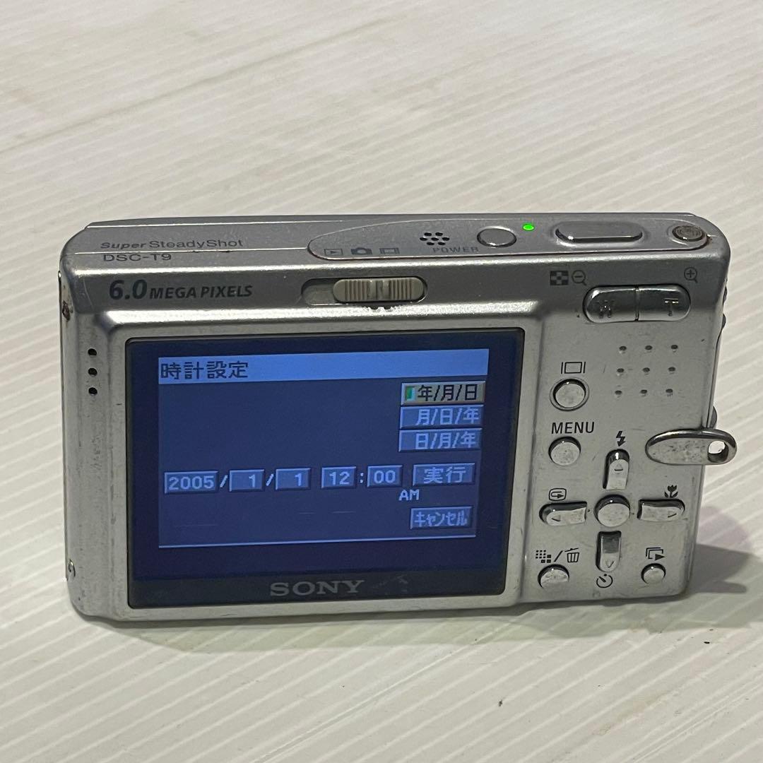 SONY Cyber-shot DSC-T9 6.0MEGA PIXELS 可動