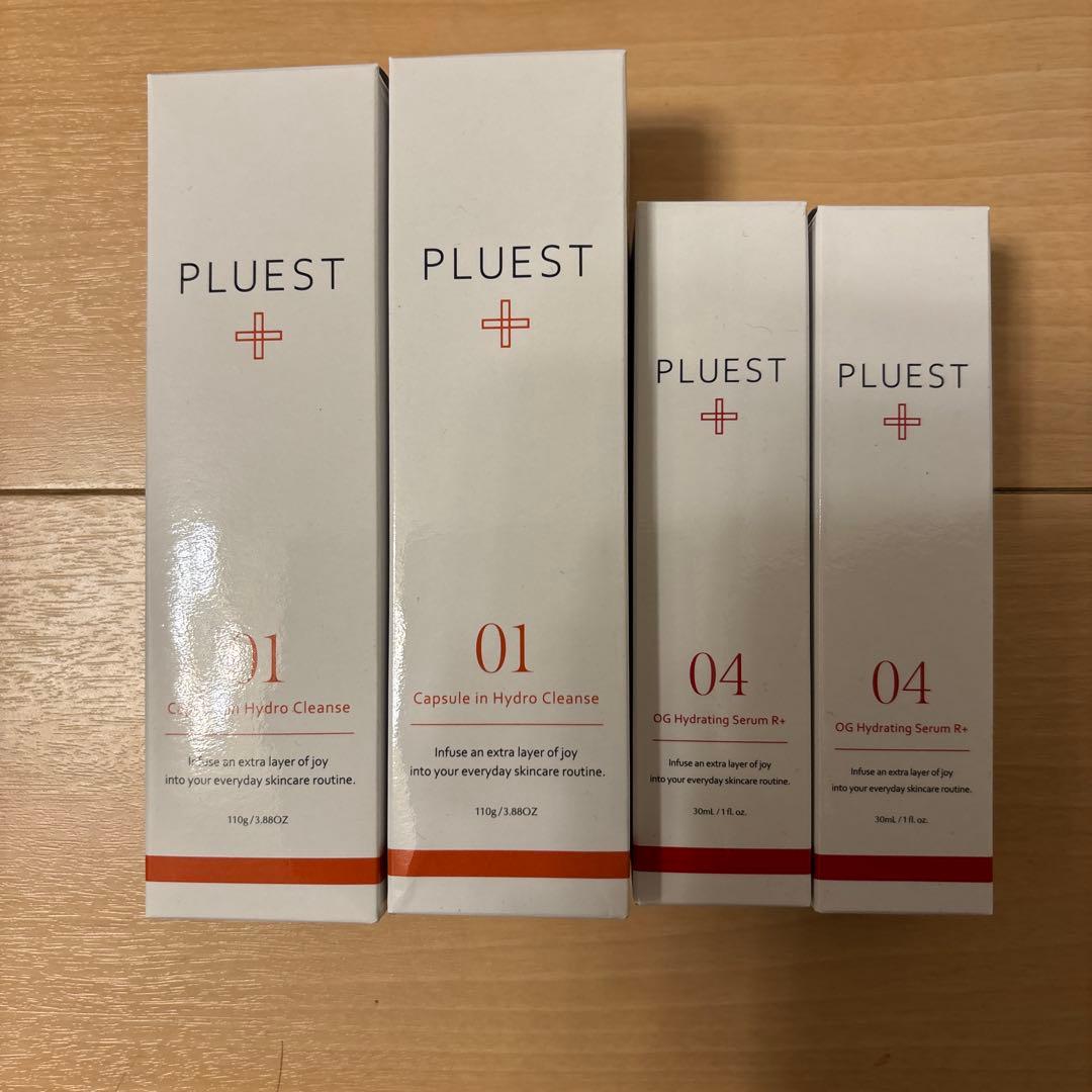 【未開封】PLUEST 美顔器・クレンジング•美容液