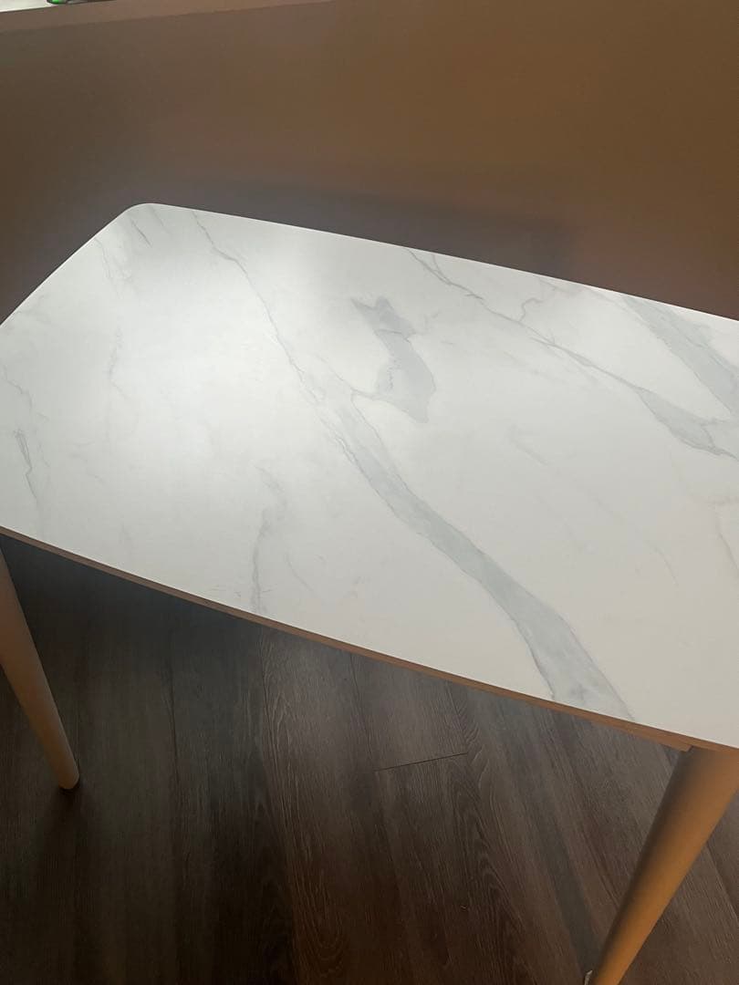 【美品】Francfranc こたつデスク マーブル 800×500mm